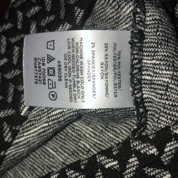 Ann Taylor Petite Textured Woven Grey Top - Picture 7 of 7